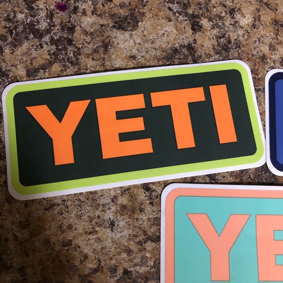 YETI Sticker Bundle of 3 - Picture 3 of 3